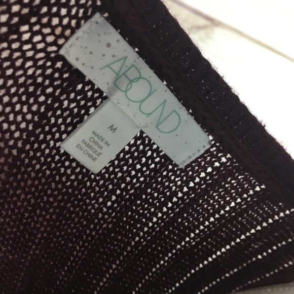 Abound Open Front Long Cardigan With Side slit - Picture 4 of 8